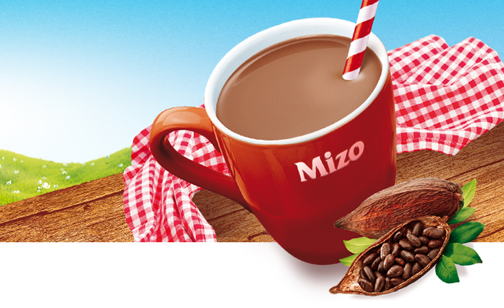 Daily 500.000 L milk in our Mizo packaging