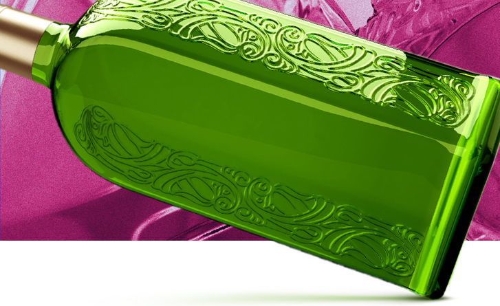 Glass design – The spirit on the bottle